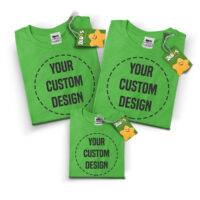 Set of 3 Apple Green