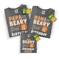 ZFS-BEAR-01 Set of 3 Stoned Gray