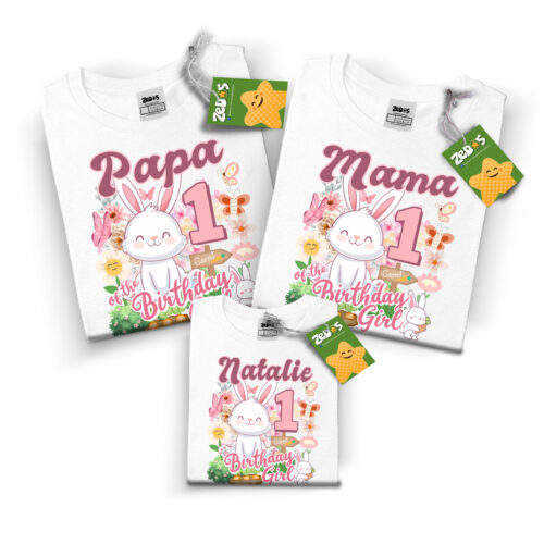 Bunny 01 Customized Family Shirt