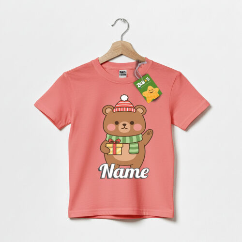 Christmas Bear Kid Personalized Shirt