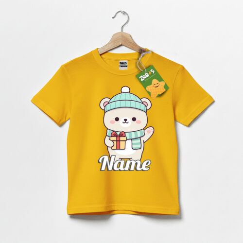 Polar Bear Kid Personalized Christmas Shirt